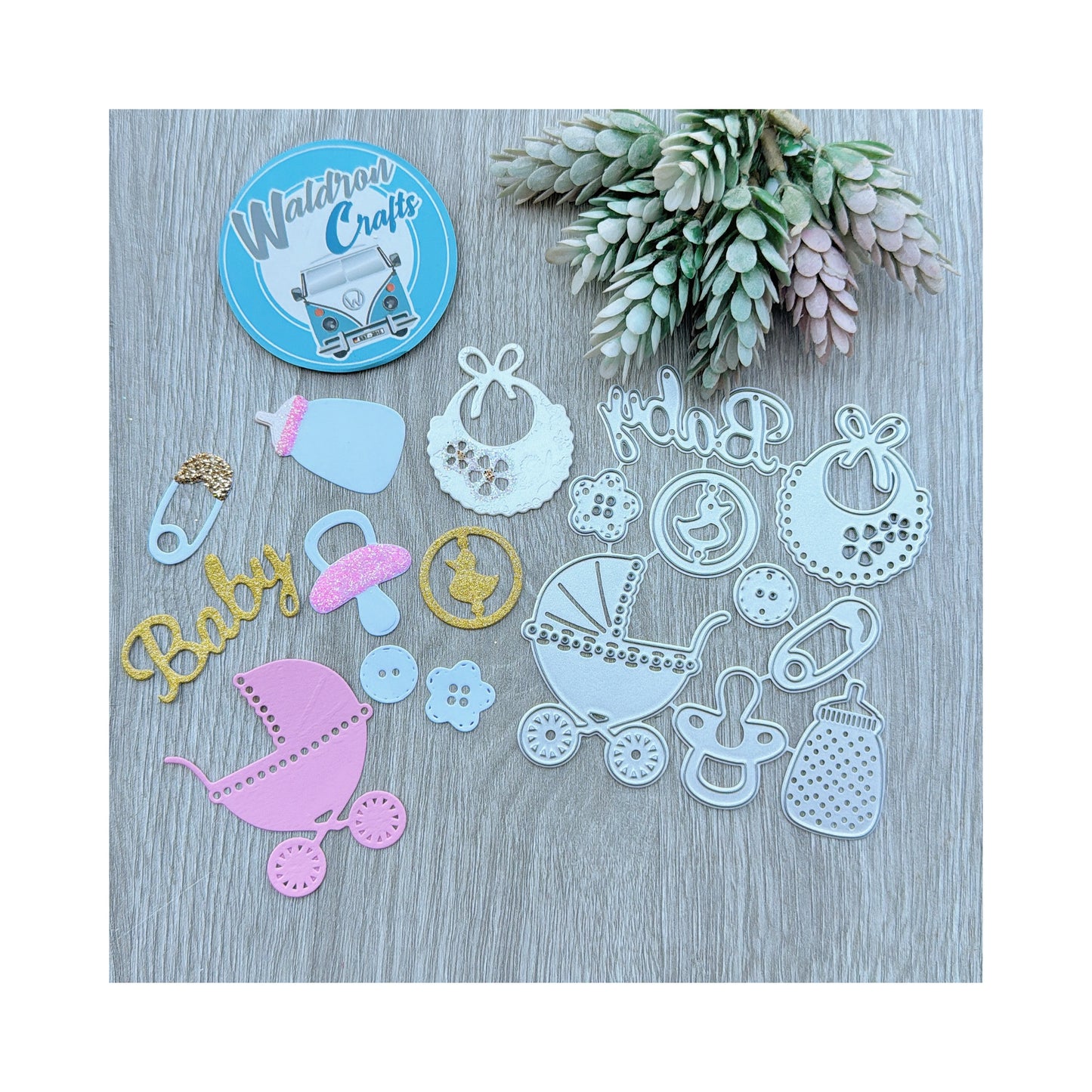 Troquel baby set x 9