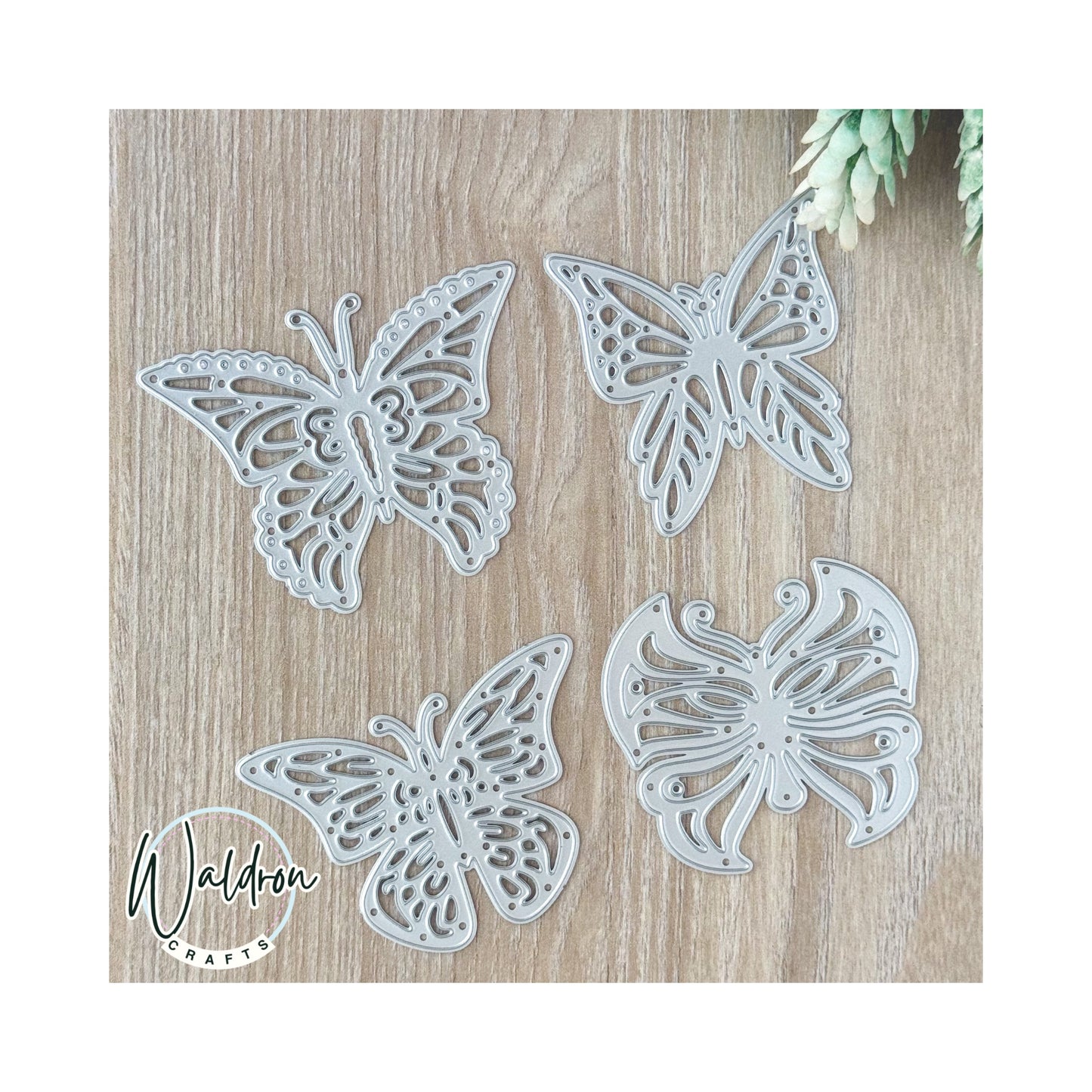 Troquel Mariposas x 4