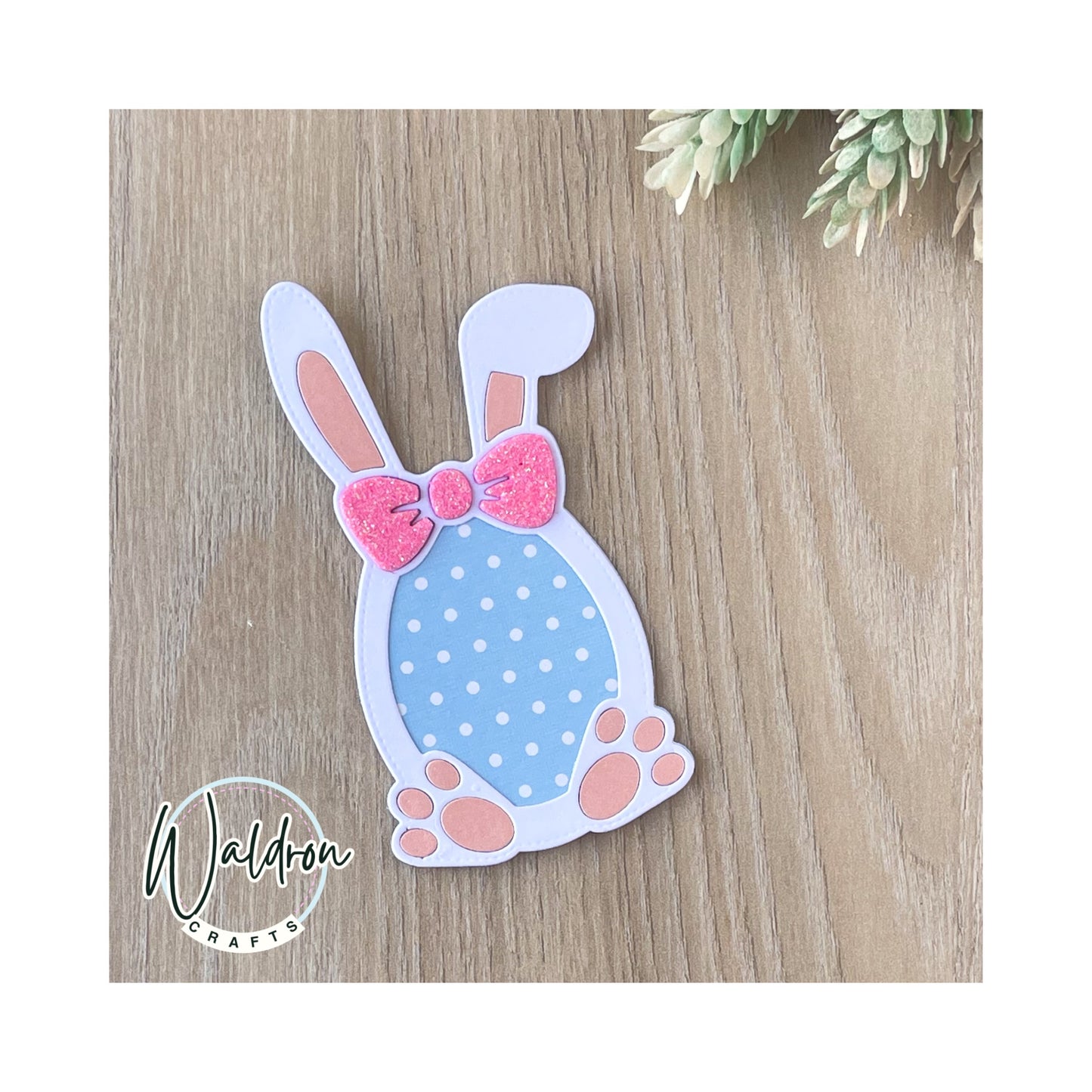 Troquel Tag Conejo Pascua