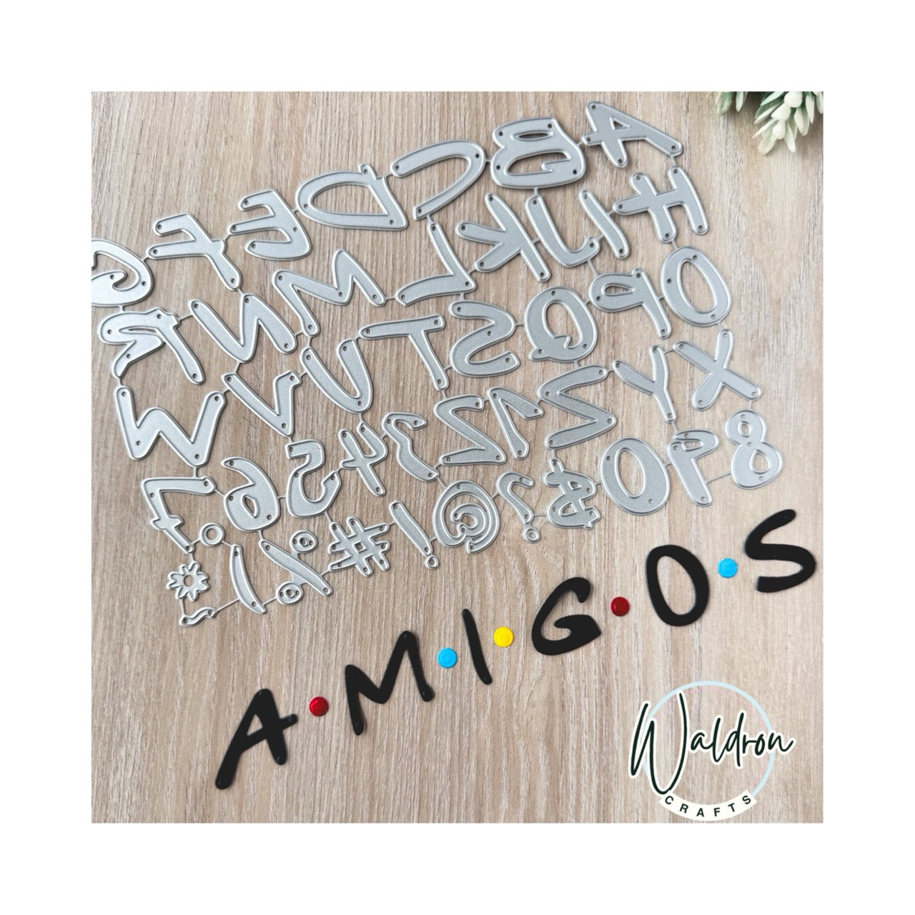 Troquel ABC + Friend numbers