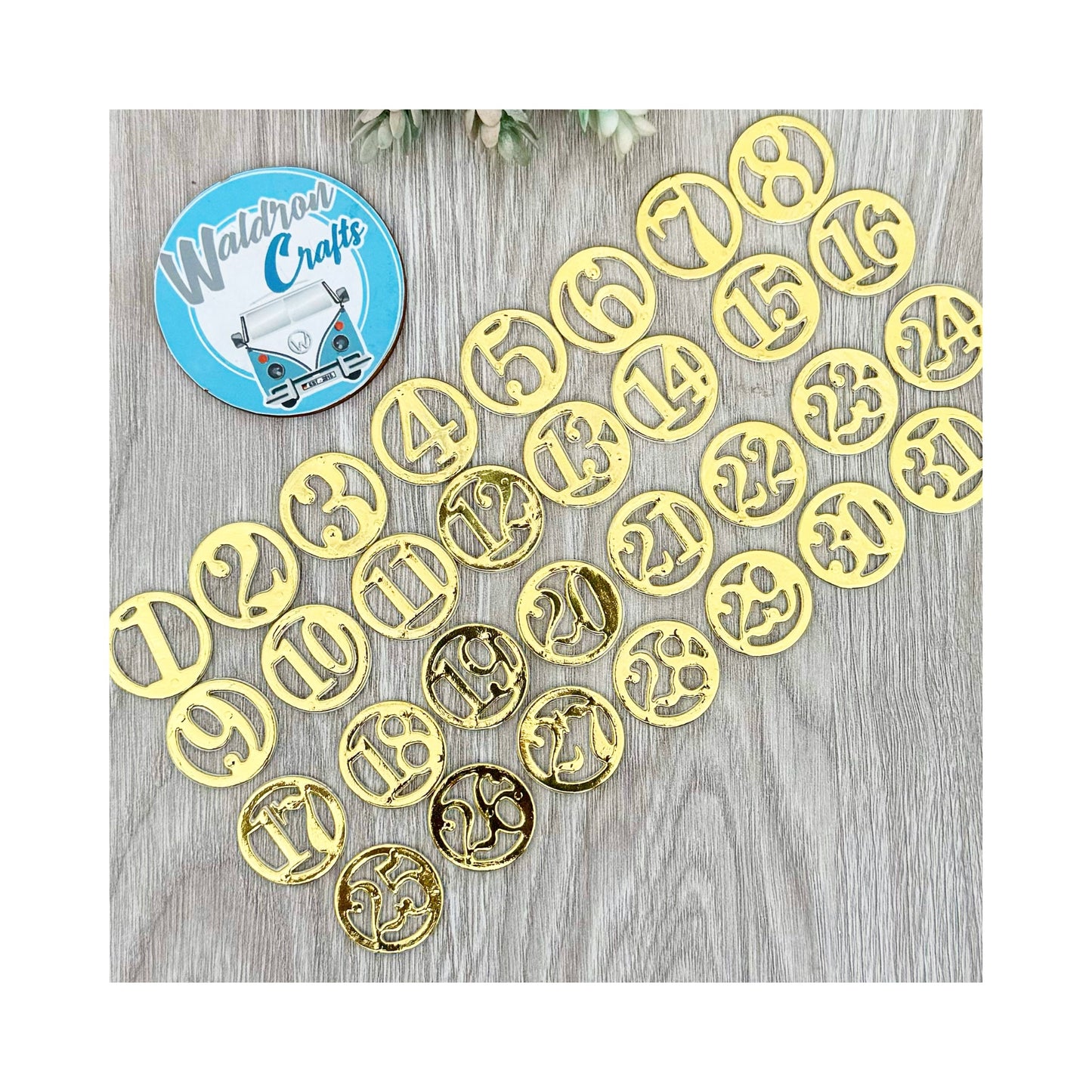 Troquel numbers calendar