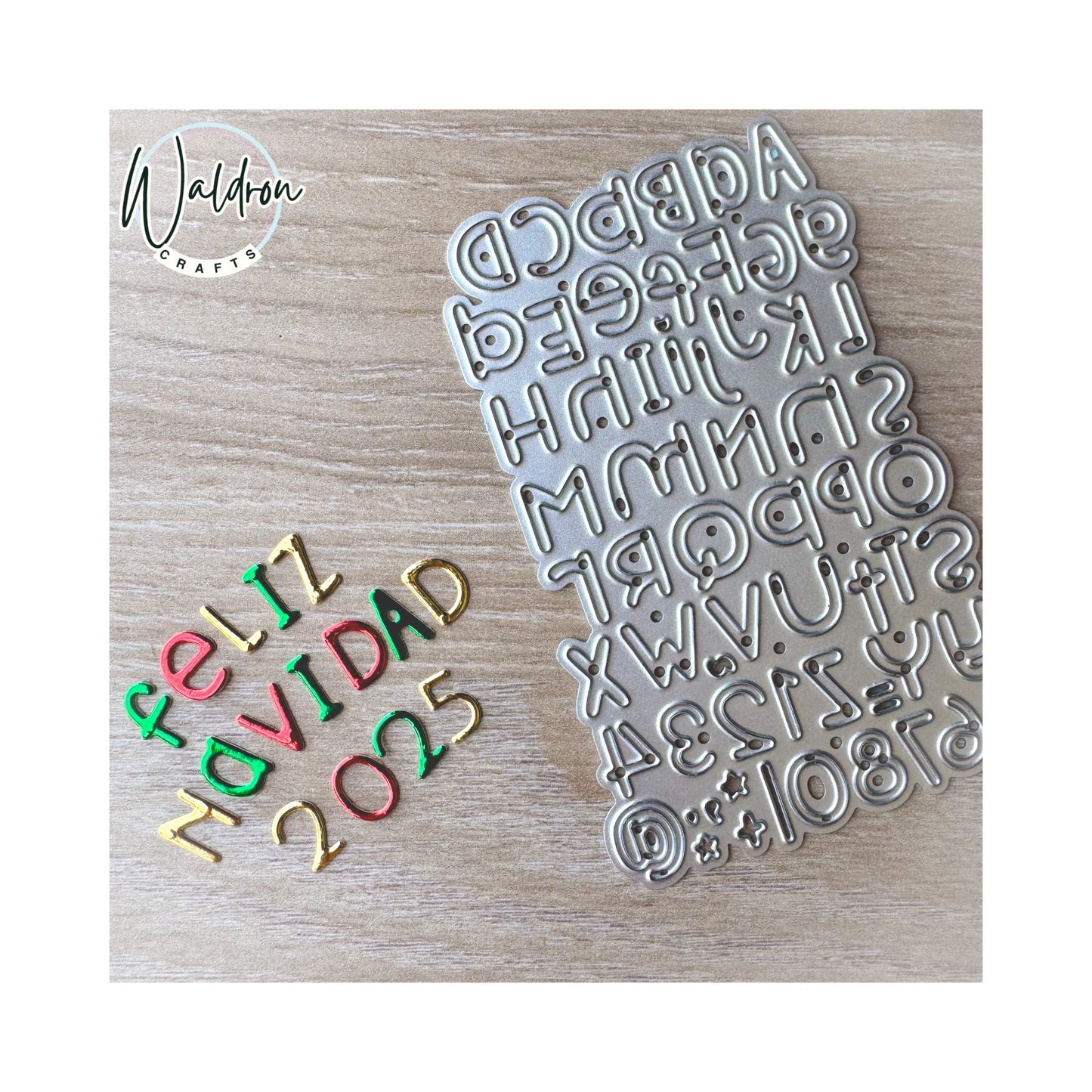 Troquel Abc + Números