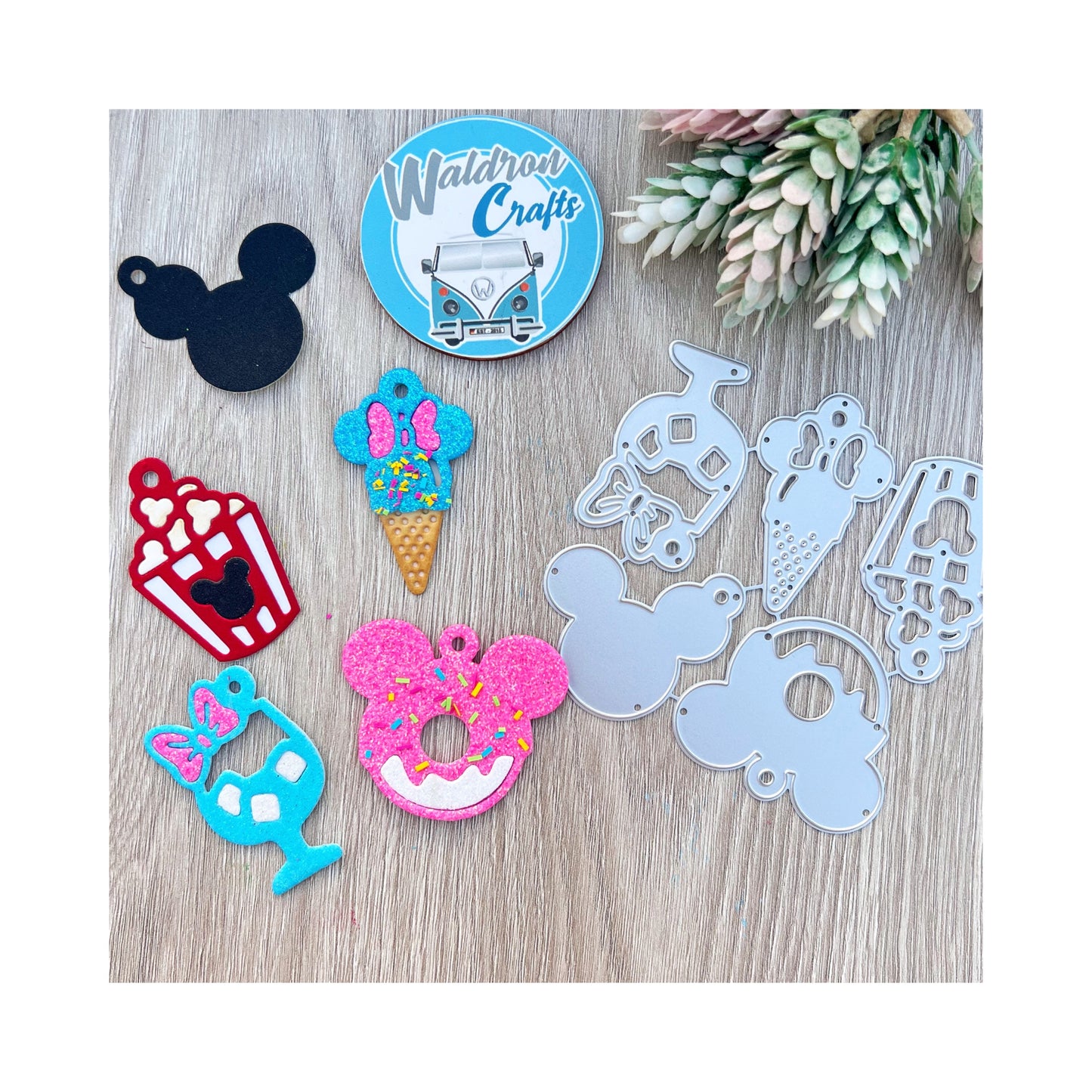 Disney Tags Die Set x 5
