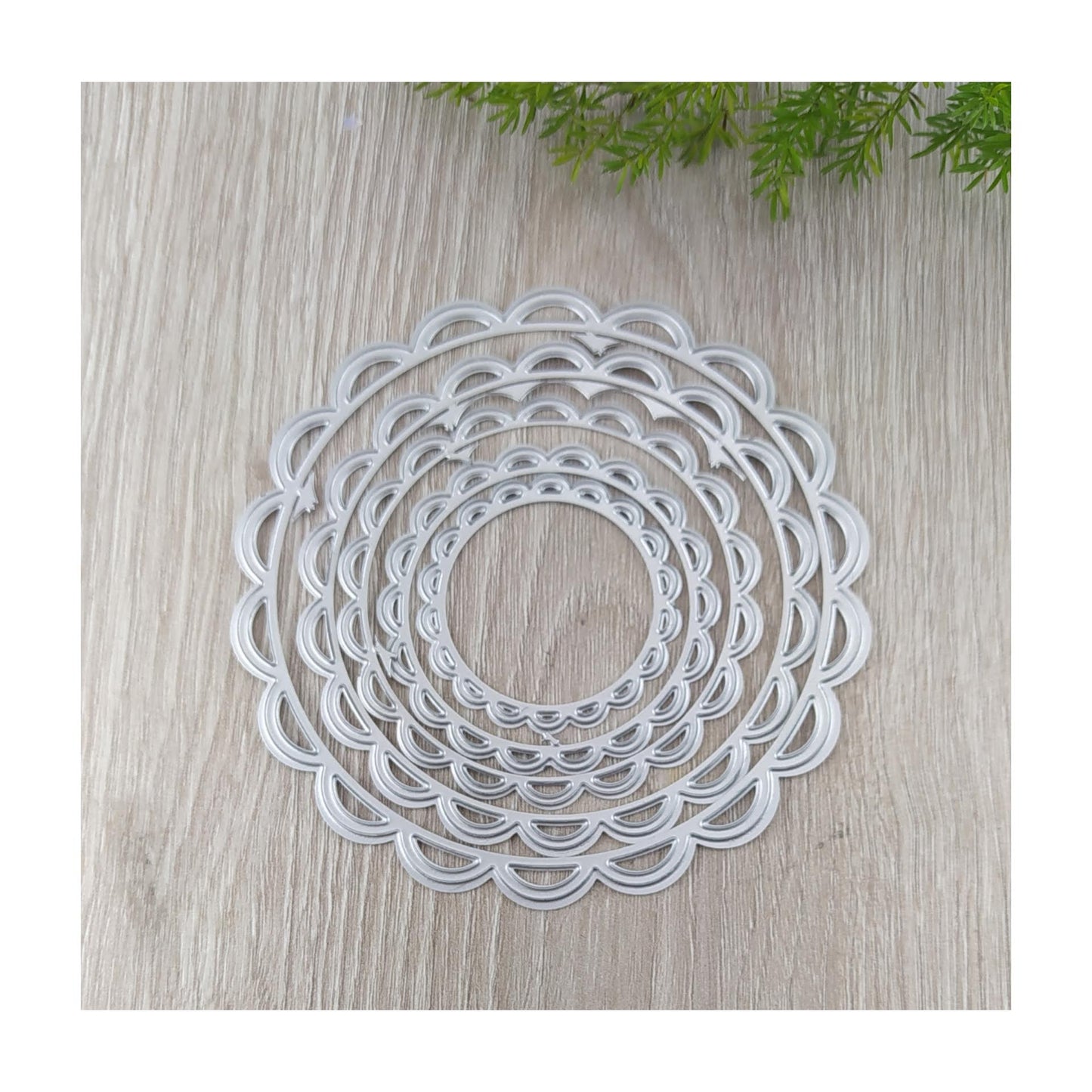 Troquel Círculos Moritas X 5.