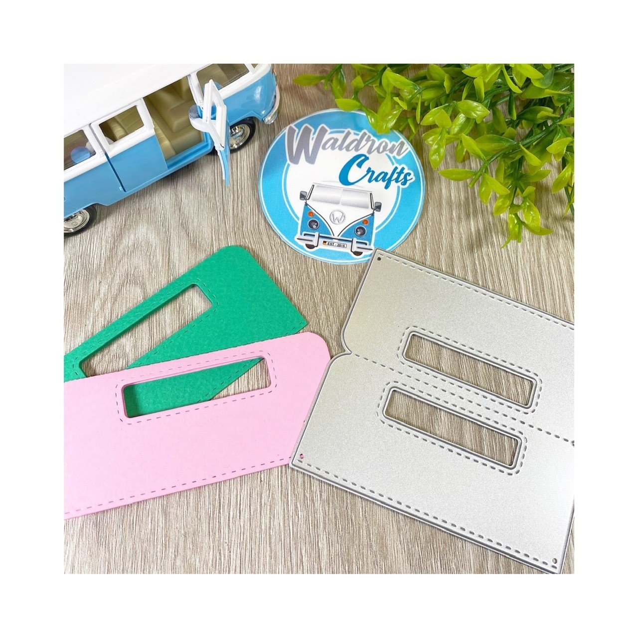 Troquel Tag de Bolsa.