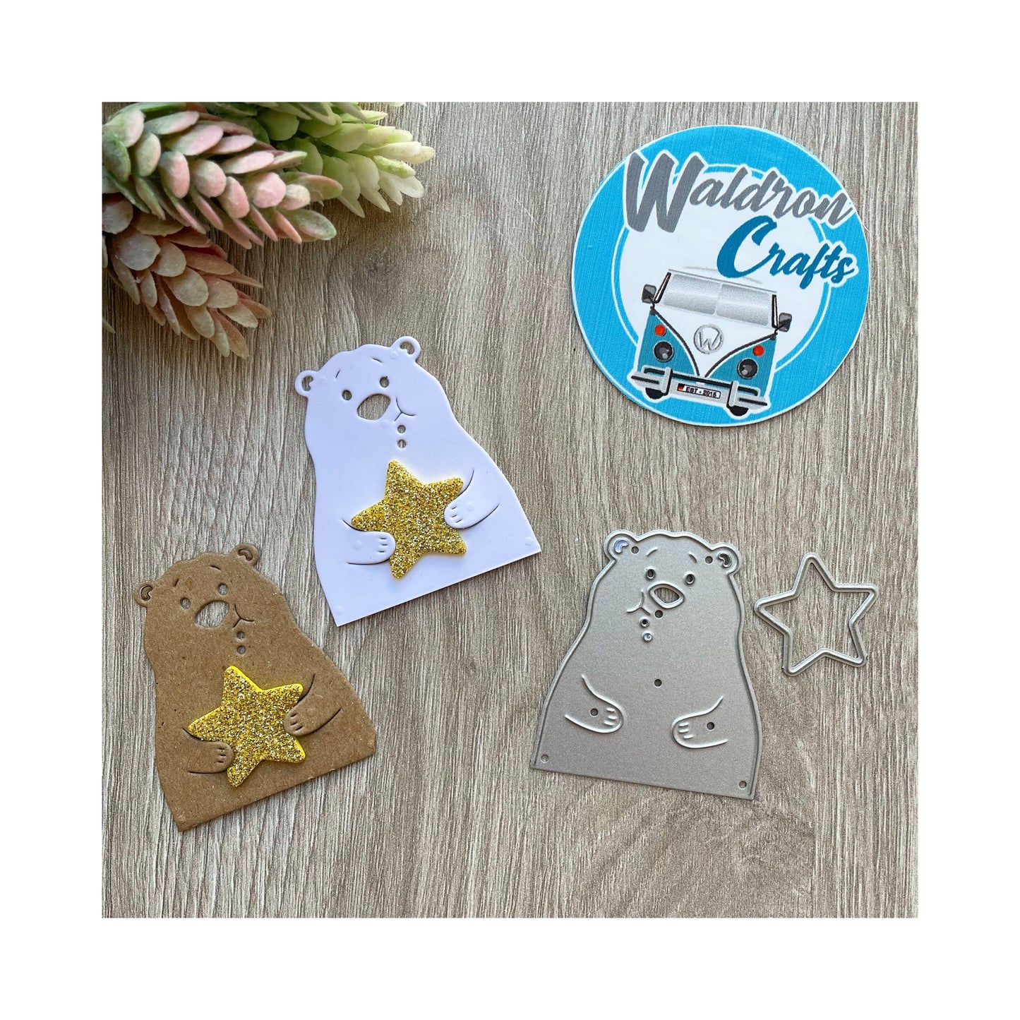 Bear + Star Die