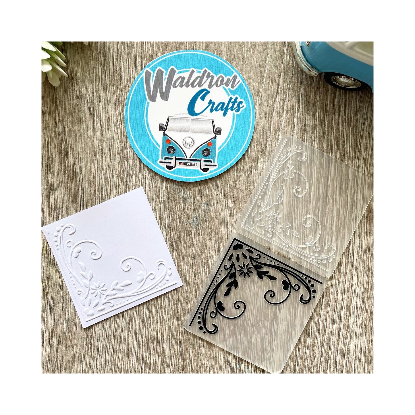 Carpeta de embossing Esquinera