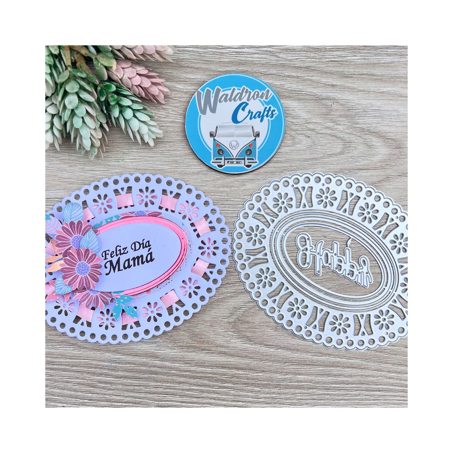 Troquel Blonda Ovalada Pasacinta