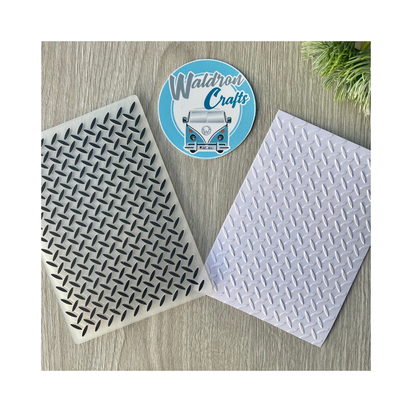 Mosaic Embossing Folder