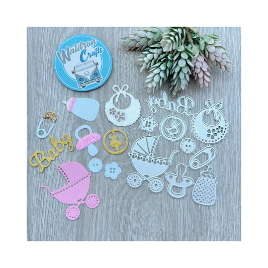 Troquel Bebé Set x 9