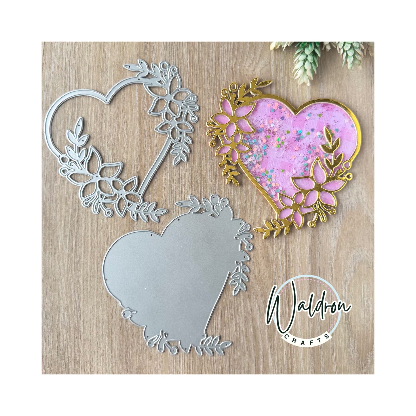 Troquel Shaker Heart