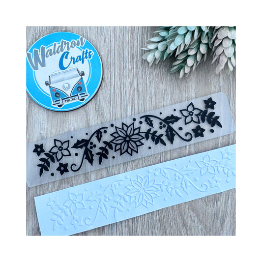 Christmas Flower Ambossing folder