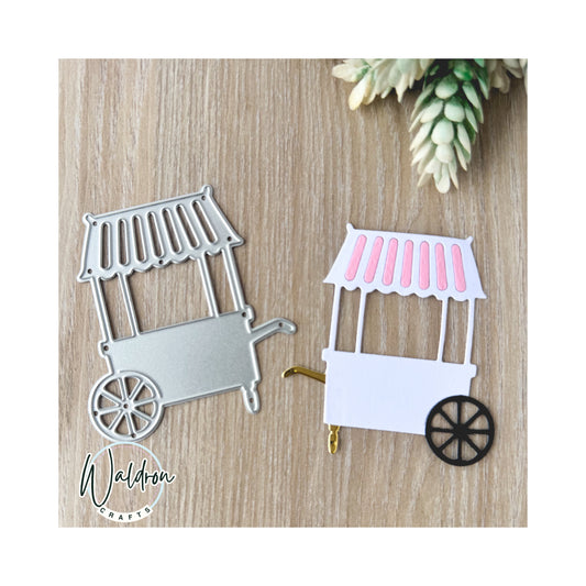 Troquel Carrito de Dulces