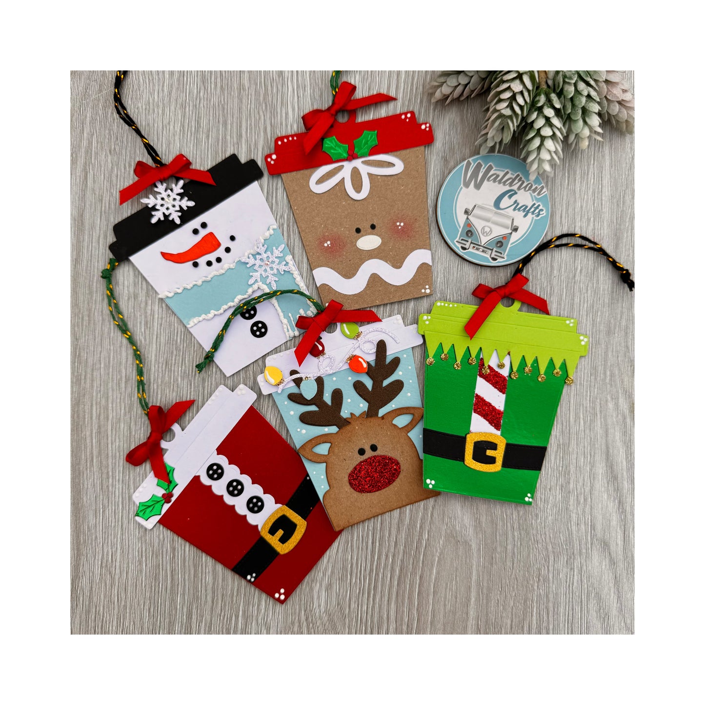 Tag Christmas glasses