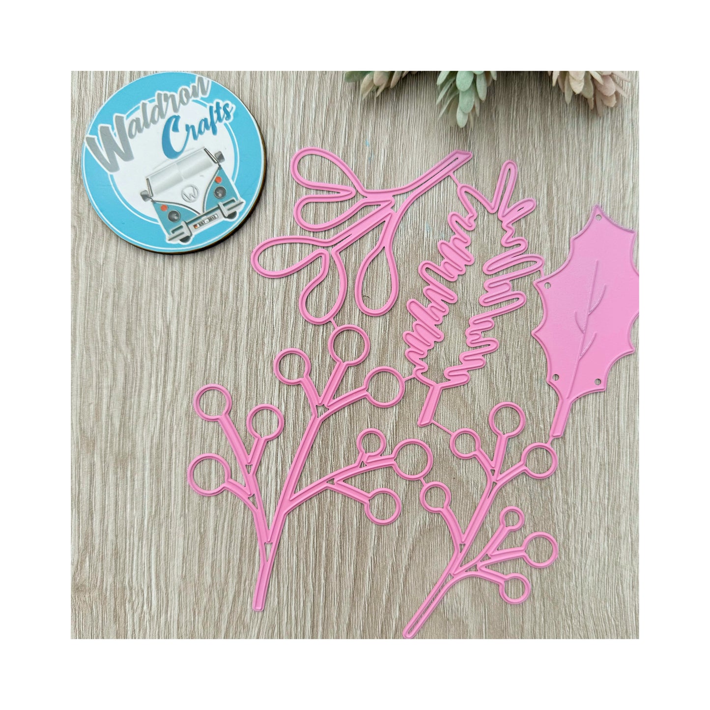 Troquel Ramas Navideñas