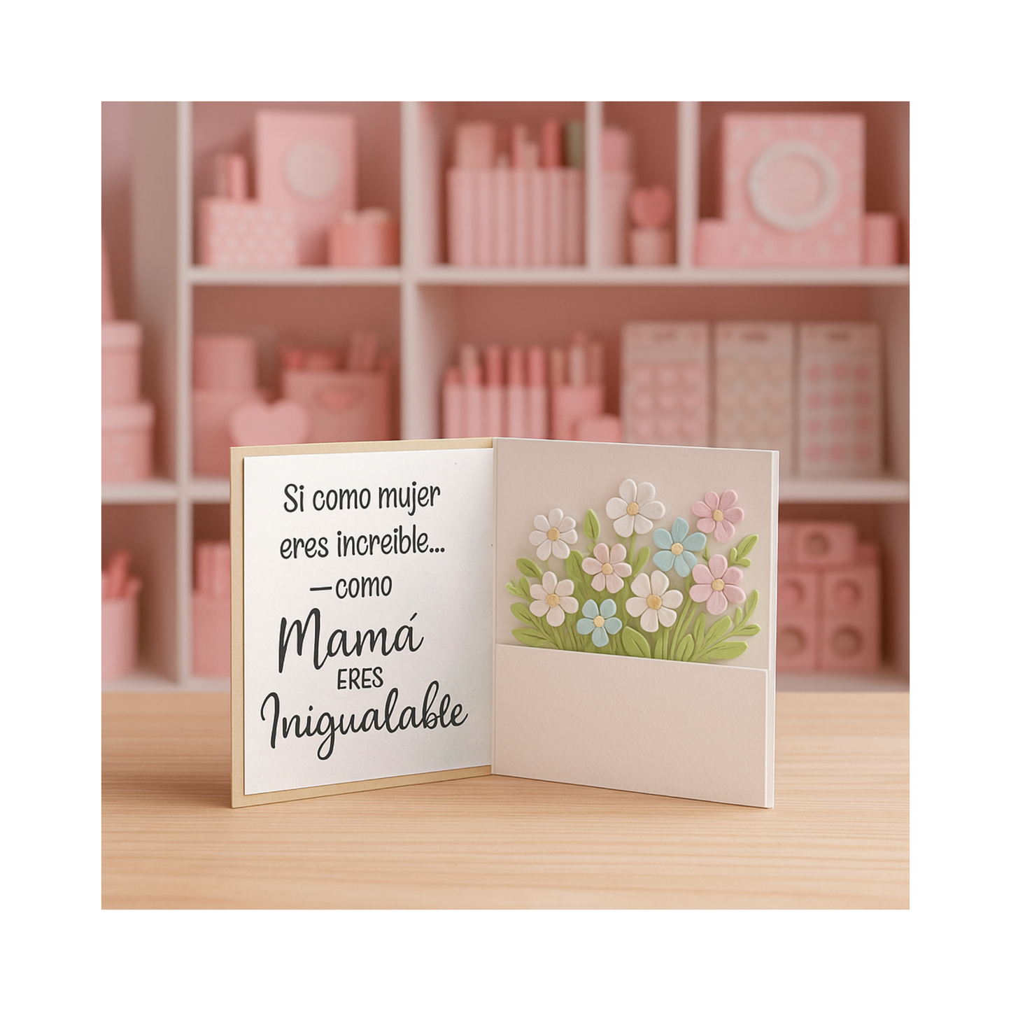 Archivo Tarjeta Mamá Jardín