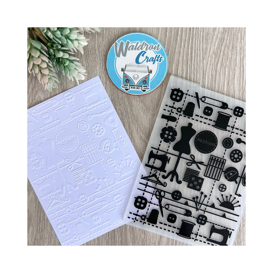 Ambossing folder clothing