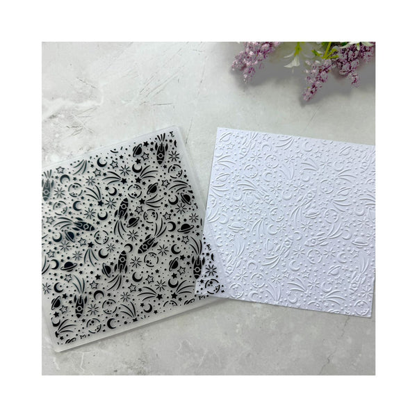 Carpeta de Embossing Espacial