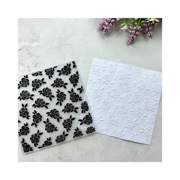 Carpeta de Embossing Rosas