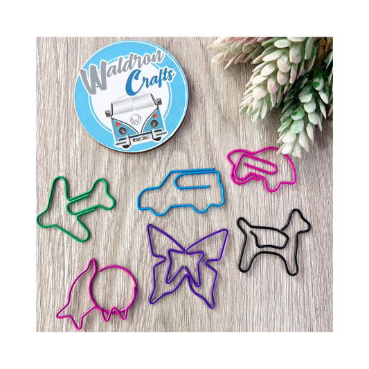Figures clips 6 pcs