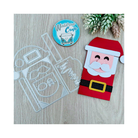 Troquel Tarjeta de Santa
