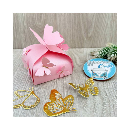 Troquel box butterflies