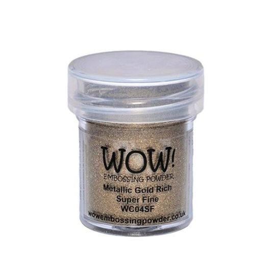 Polvos de Embossing Dorado (Gold Rich)