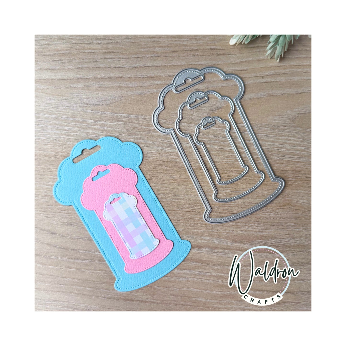 Troquel Tags Carretes x 3