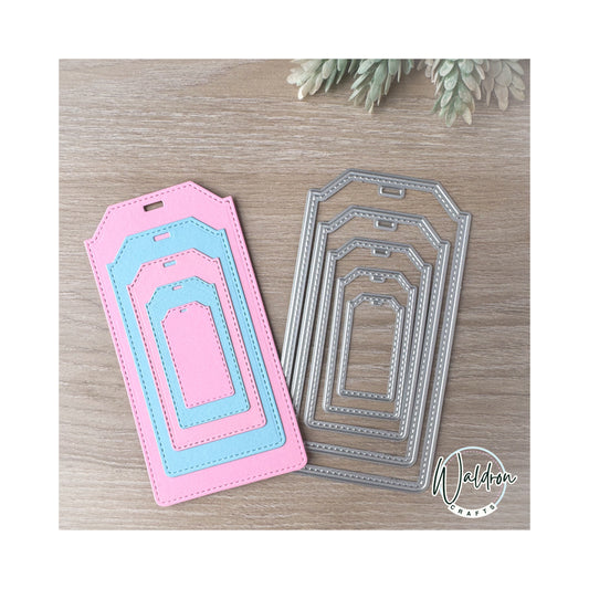 Troquel Tags Set x 5