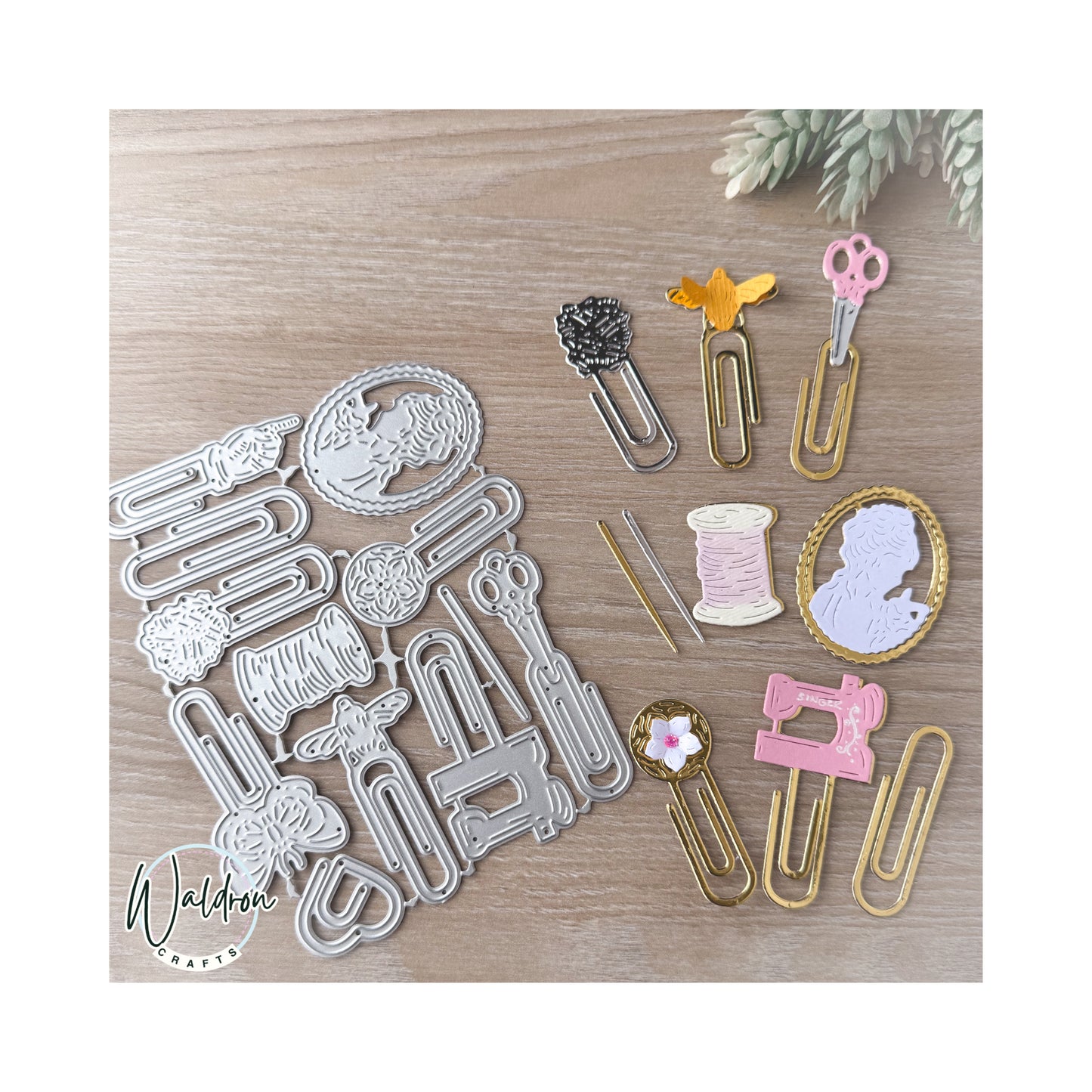 Troquel Clips de Confección