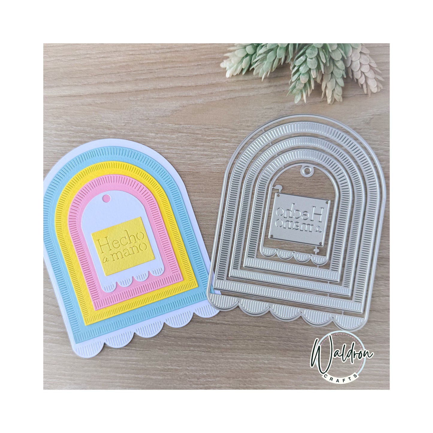 Troquel Arco Básico Rayitas