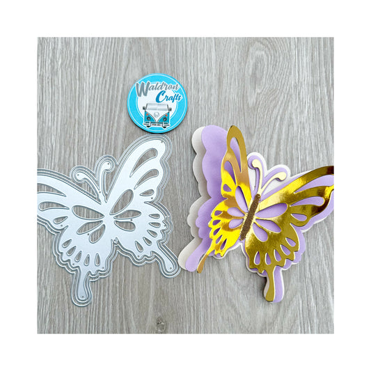 Troquel Mariposa Doble Fondo