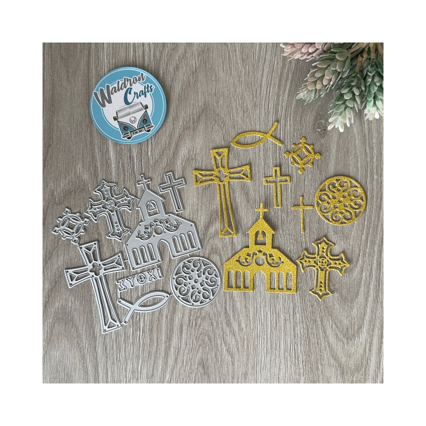 Troquel Set Comunión 8 pcs