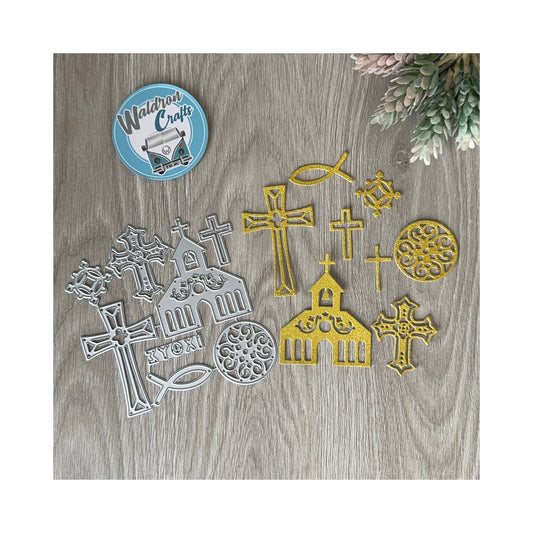 Troquel Set Comunión 8 pcs