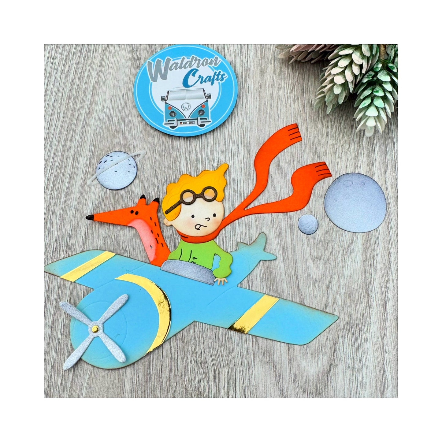 Troquel Principito Avión