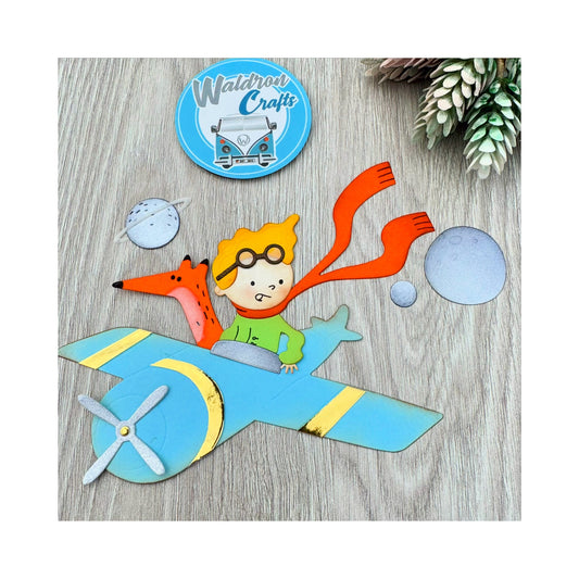 Troquel Principito Avión