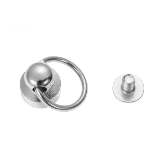 Argollas Plateadas Set x 3