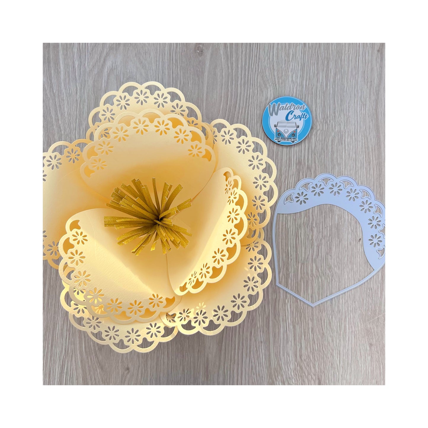 Troquel Pétalo Calado Grande