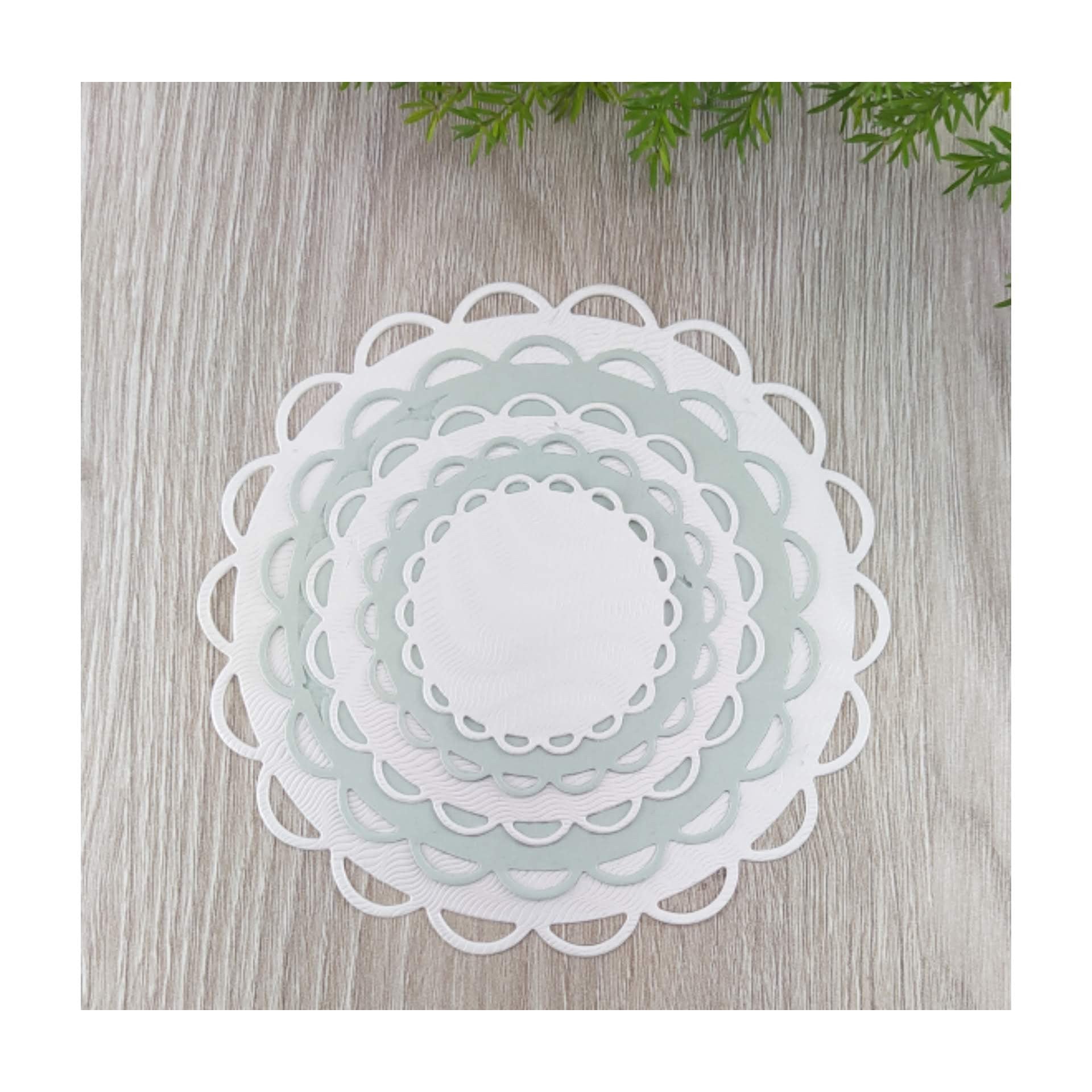 Troquel Círculos Moritas X 5.