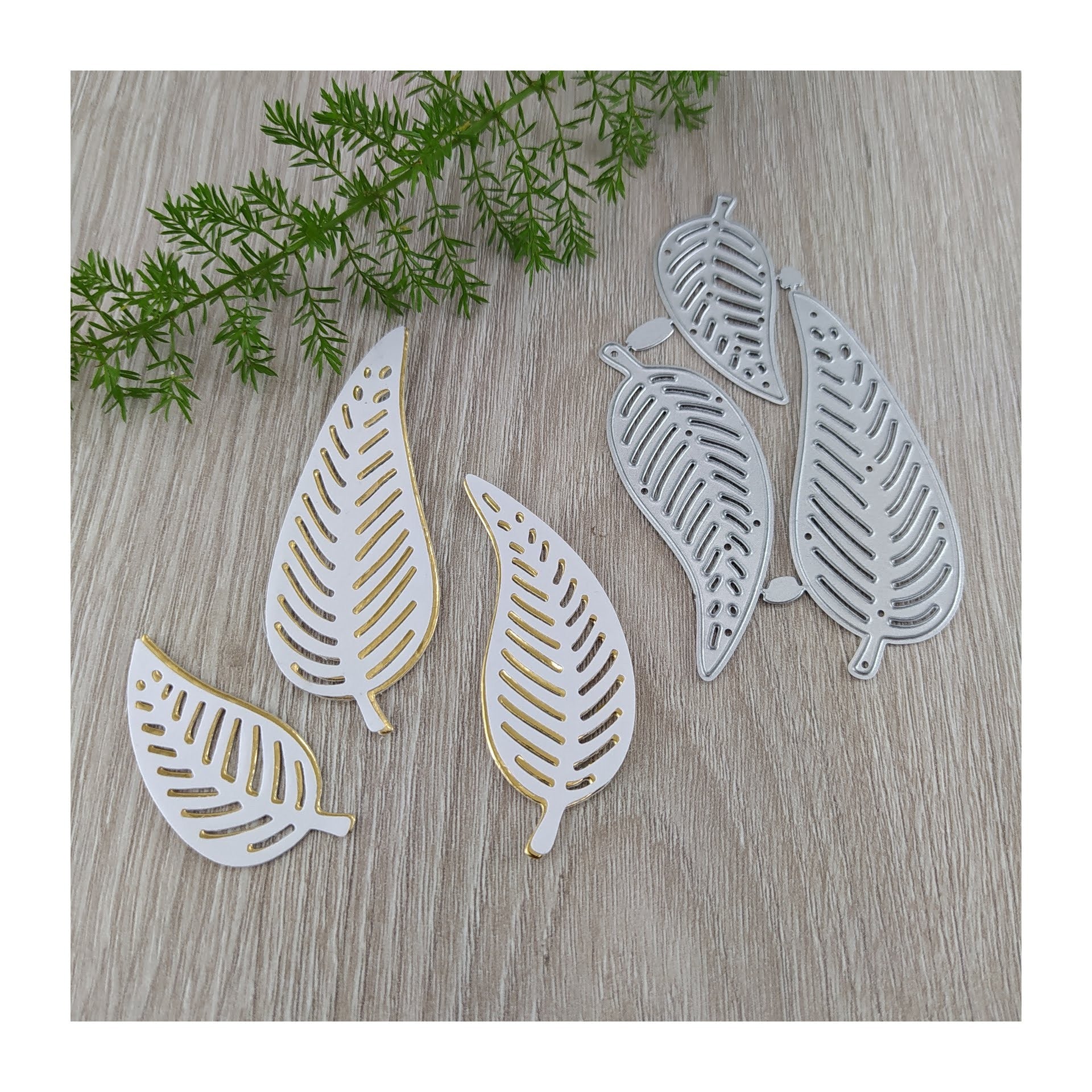 Troquel Set de Hojas x 3..
