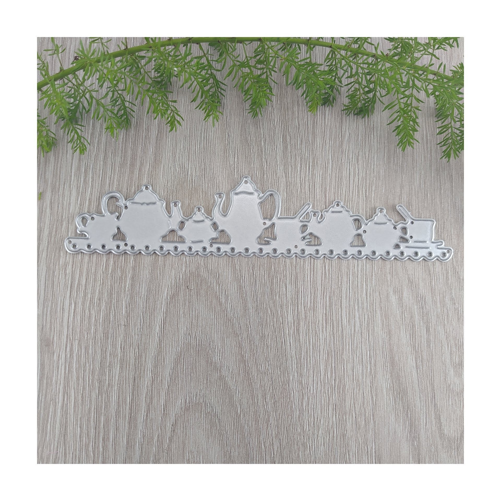 Troquel Cenefa Tazas de Té.