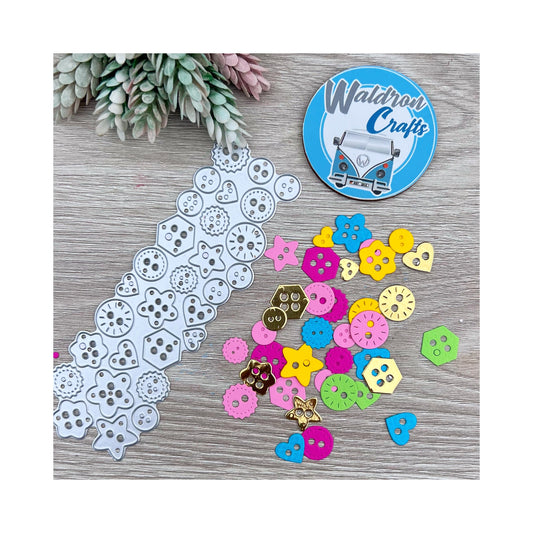 Troquel Botones Set x 29