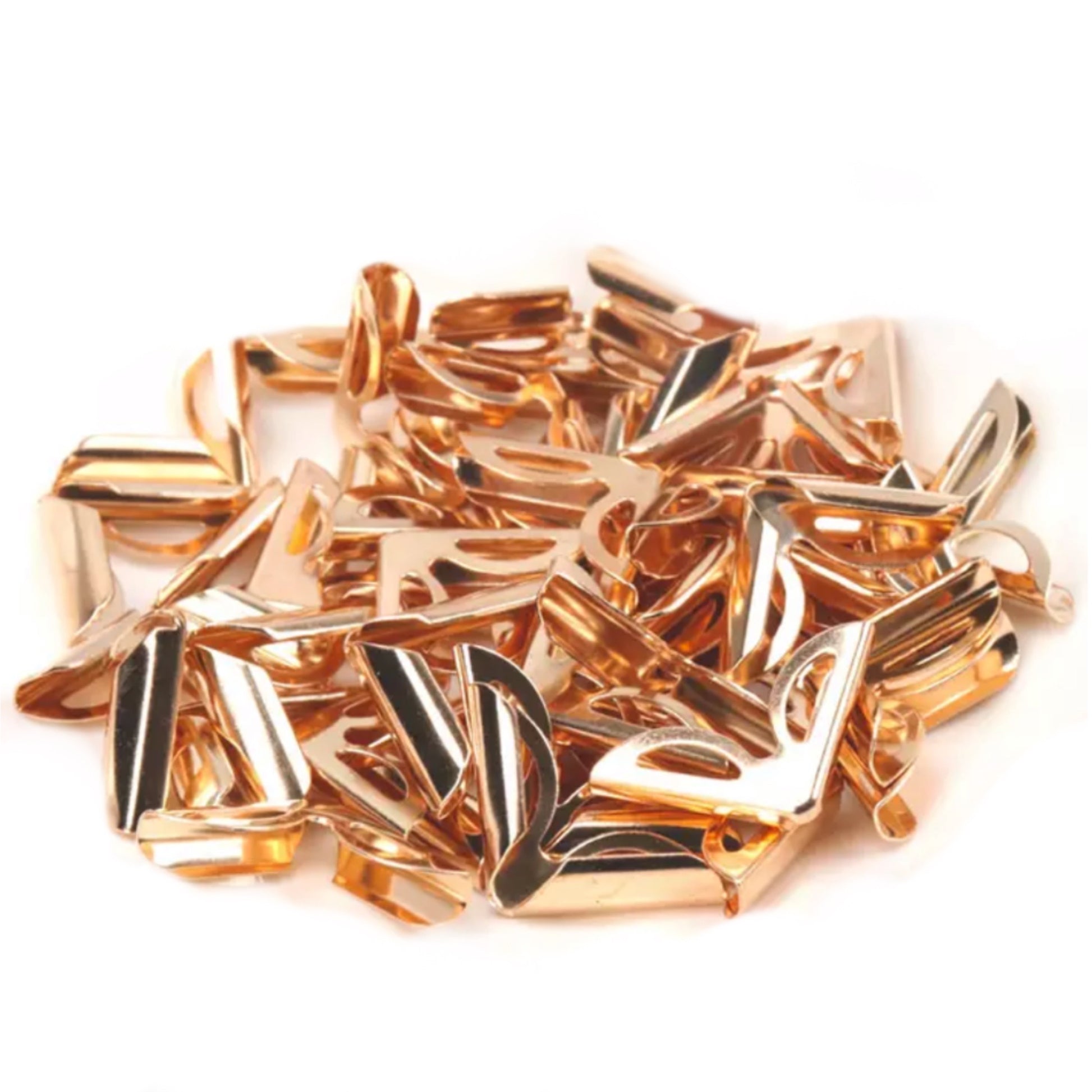 Punteras Metálicas Rose Glod.