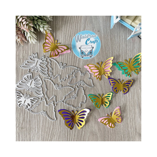 Butterflies die x 8