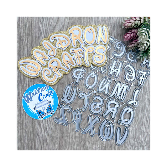 Abc Die Letter + Background