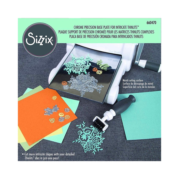 Precision base plate for intricate die cuts. Sizzix 