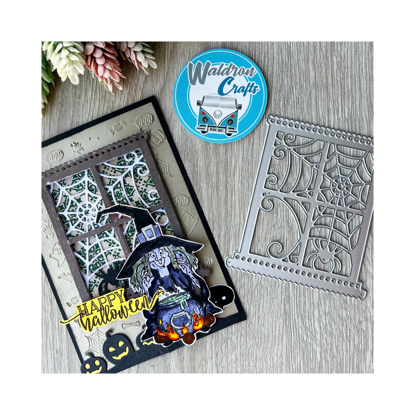 Troquel Ventana Halloween