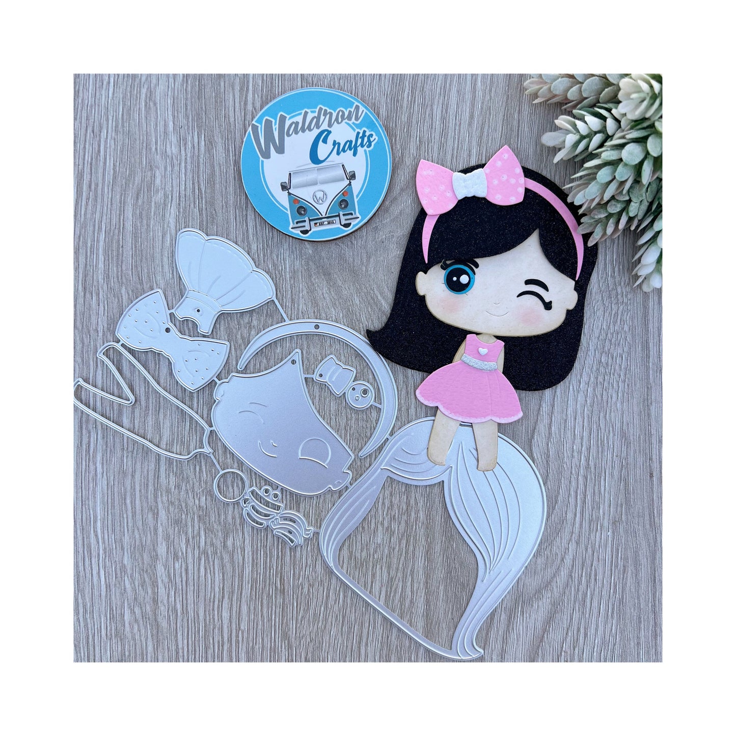 Troquel Muñequita Carmen