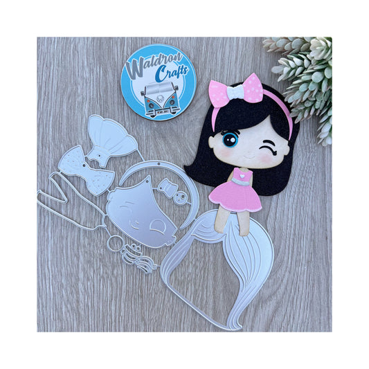 Troquel Muñequita Carmen